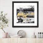 Gold Wave I by Ethan Harper on GIANT ART - gold abstract abstract