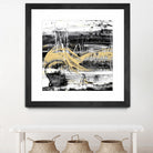 Gold Wave I by Ethan Harper on GIANT ART - gold abstract abstract