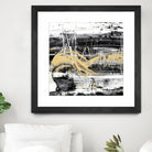 Gold Wave I by Ethan Harper on GIANT ART - gold abstract abstract