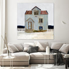 Beach Hut III by Stellar Design Studio on GIANT ART - beige coastal & tropical accommodations