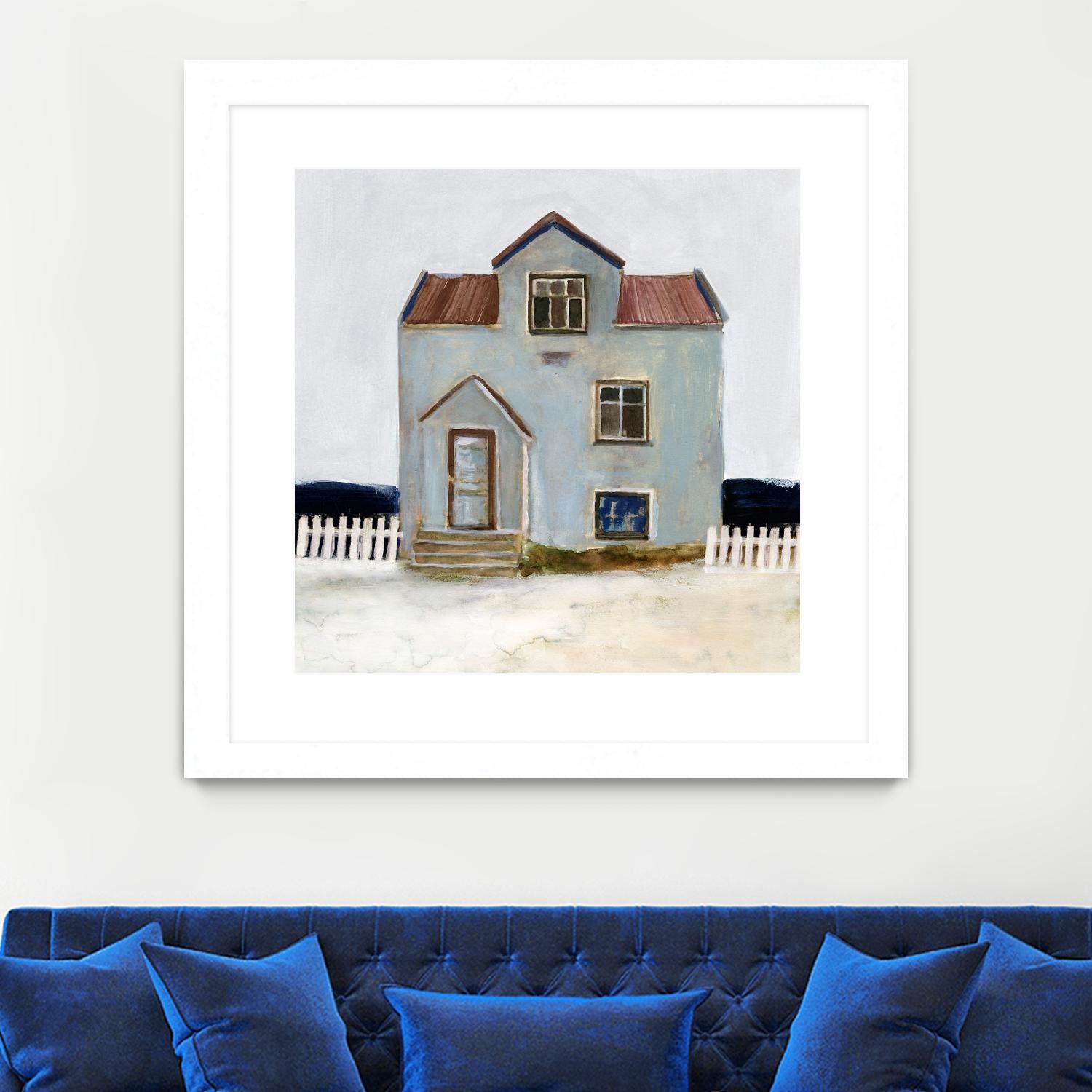 Beach Hut III by Stellar Design Studio on GIANT ART - beige coastal & tropical accommodations