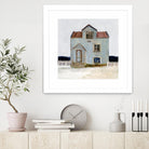 Beach Hut III by Stellar Design Studio on GIANT ART - beige coastal & tropical accommodations