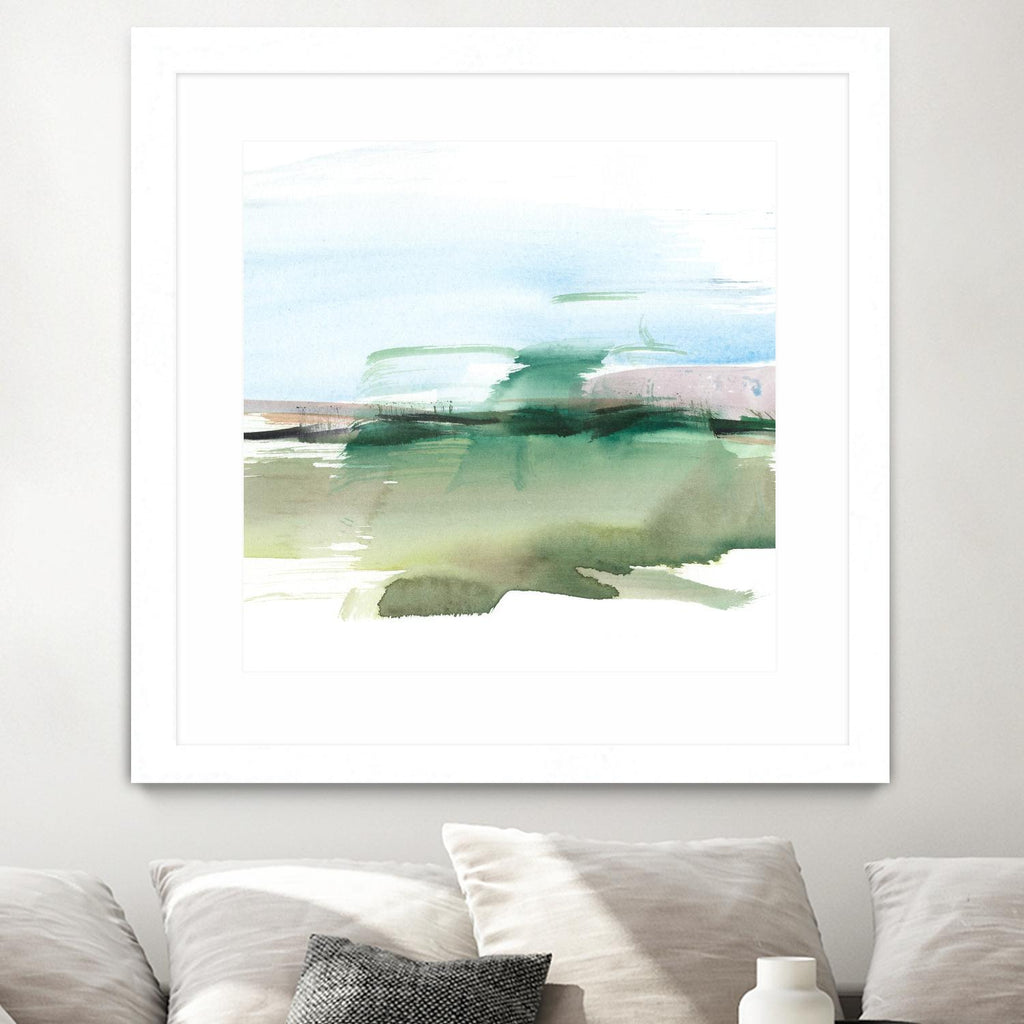 Abstract Wetland II by Ethan Harper on GIANT ART - green abstract abstract 