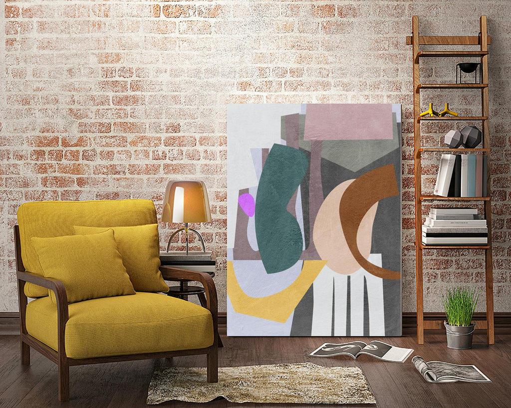 City Shades II by Melissa Wang on GIANT ART - green abstract abstract