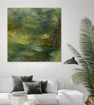 Encaustic Tile in Multi IV by Sharon Gordon on GIANT ART - orange abstract abstract