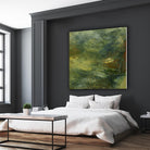 Encaustic Tile in Multi IV by Sharon Gordon on GIANT ART - orange abstract abstract