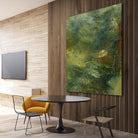 Encaustic Tile in Multi IV by Sharon Gordon on GIANT ART - orange abstract abstract