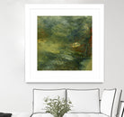 Encaustic Tile in Multi IV by Sharon Gordon on GIANT ART - orange abstract abstract