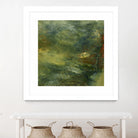 Encaustic Tile in Multi IV by Sharon Gordon on GIANT ART - orange abstract abstract