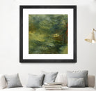 Encaustic Tile in Multi IV by Sharon Gordon on GIANT ART - orange abstract abstract