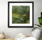 Encaustic Tile in Multi IV by Sharon Gordon on GIANT ART - orange abstract abstract