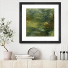 Encaustic Tile in Multi IV by Sharon Gordon on GIANT ART - orange abstract abstract