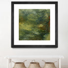 Encaustic Tile in Multi IV by Sharon Gordon on GIANT ART - orange abstract abstract