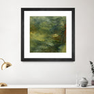 Encaustic Tile in Multi IV by Sharon Gordon on GIANT ART - orange abstract abstract