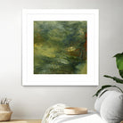 Encaustic Tile in Multi IV by Sharon Gordon on GIANT ART - orange abstract abstract