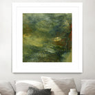 Encaustic Tile in Multi IV by Sharon Gordon on GIANT ART - orange abstract abstract