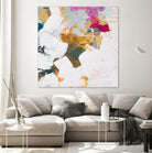 i see you diptych II by Kent Youngstrom on GIANT ART - gold abstract abstract 