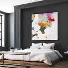 i see you diptych II by Kent Youngstrom on GIANT ART - gold abstract abstract 