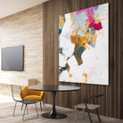 i see you diptych II by Kent Youngstrom on GIANT ART - gold abstract abstract 