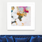 i see you diptych II by Kent Youngstrom on GIANT ART - gold abstract abstract 