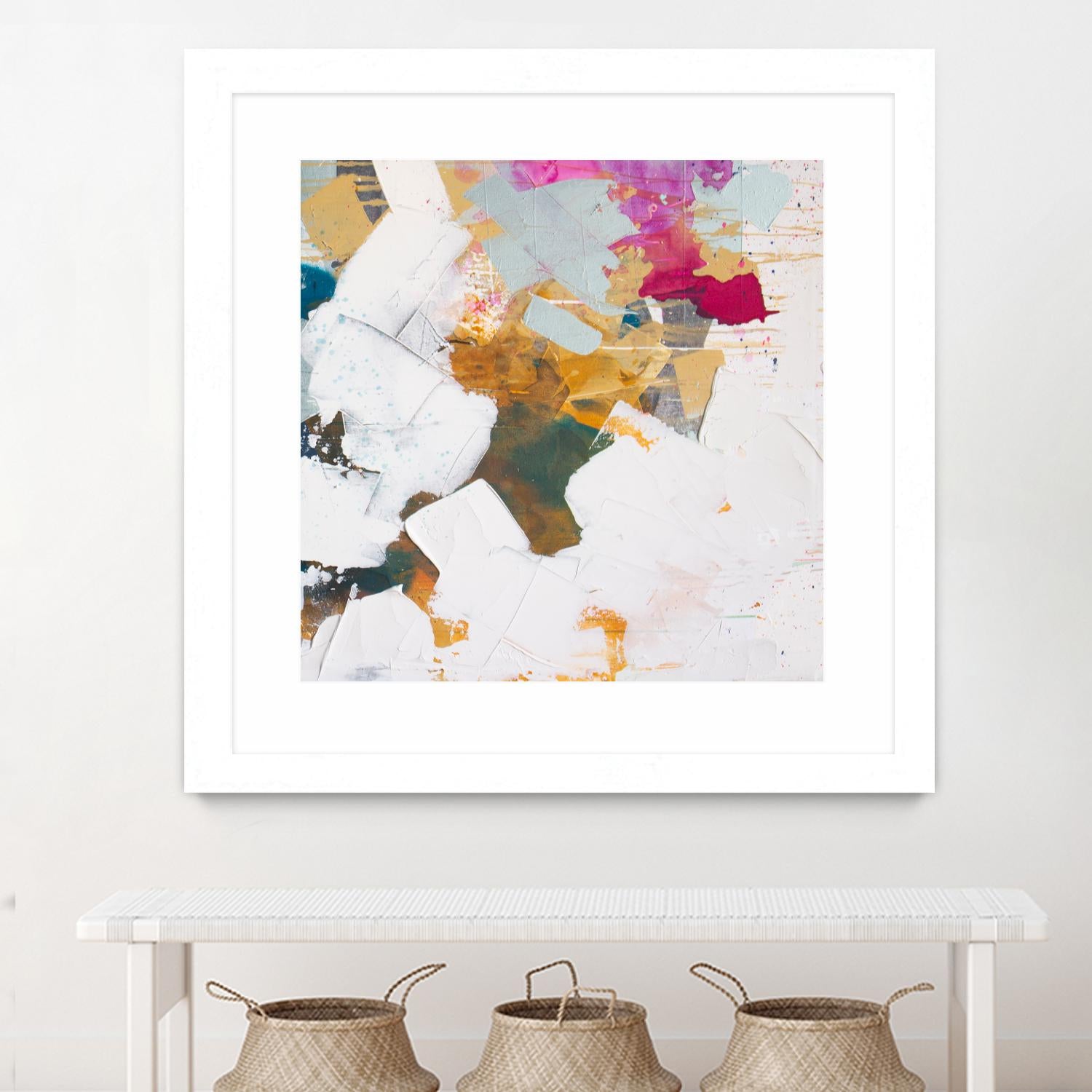 i see you diptych II by Kent Youngstrom on GIANT ART - gold abstract abstract 