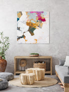 i see you diptych II by Kent Youngstrom on GIANT ART - gold abstract abstract 