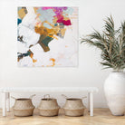 i see you diptych II by Kent Youngstrom on GIANT ART - gold abstract abstract 