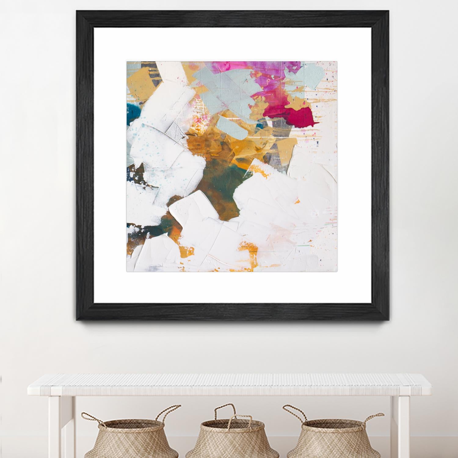 i see you diptych II by Kent Youngstrom on GIANT ART - gold abstract abstract 