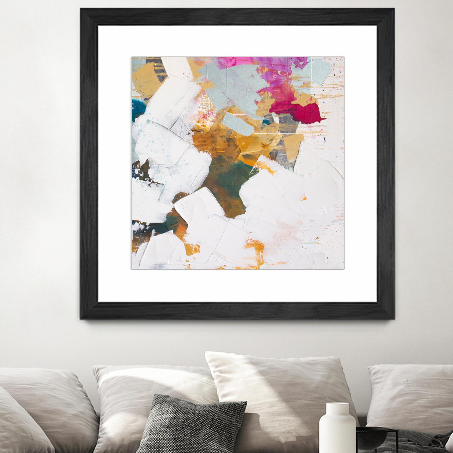 i see you diptych II by Kent Youngstrom on GIANT ART - gold abstract abstract 