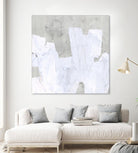 Ice Shield II by June Vess on GIANT ART - white abstract abstract