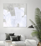 Ice Shield II by June Vess on GIANT ART - white abstract abstract