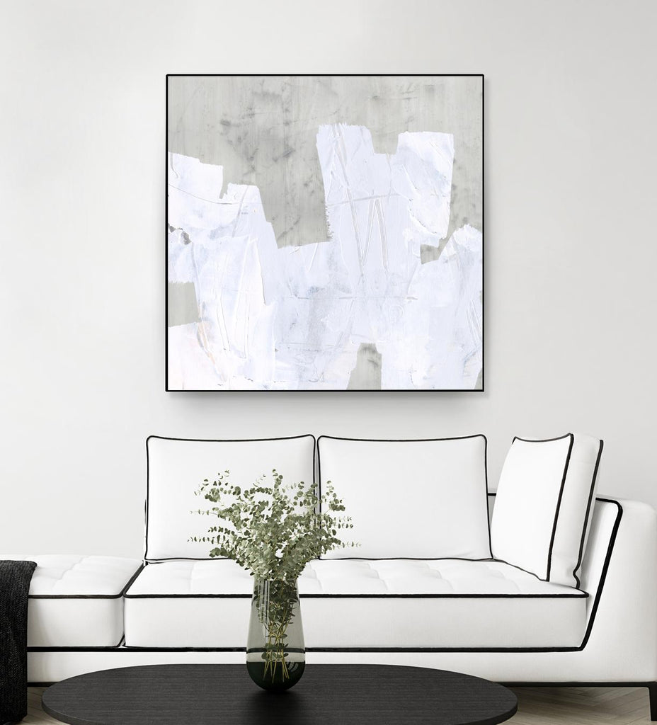 Ice Shield II by June Vess on GIANT ART - white abstract abstract