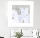 Ice Shield II by June Vess on GIANT ART - white abstract abstract