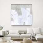 Ice Shield II by June Vess on GIANT ART - white abstract abstract