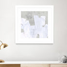 Ice Shield II by June Vess on GIANT ART - white abstract abstract