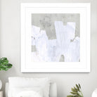 Ice Shield II by June Vess on GIANT ART - white abstract abstract