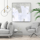 Ice Shield II by June Vess on GIANT ART - white abstract abstract