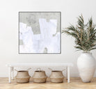 Ice Shield II by June Vess on GIANT ART - white abstract abstract