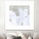Ice Shield II by June Vess on GIANT ART - white abstract abstract