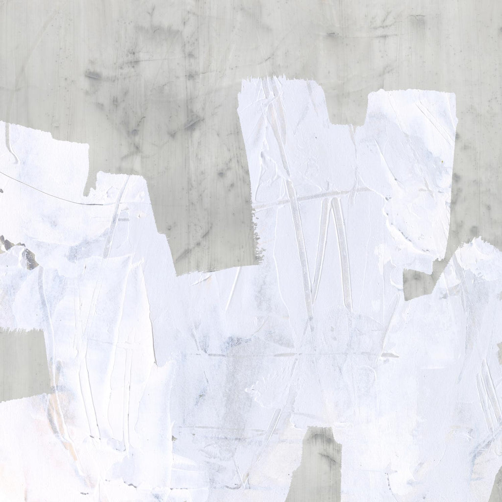 Ice Shield II par June Vess sur GIANT ART - abstrait blanc