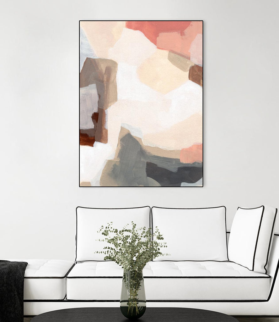 Mesa Prism I by June Vess on GIANT ART - pink abstract abstract