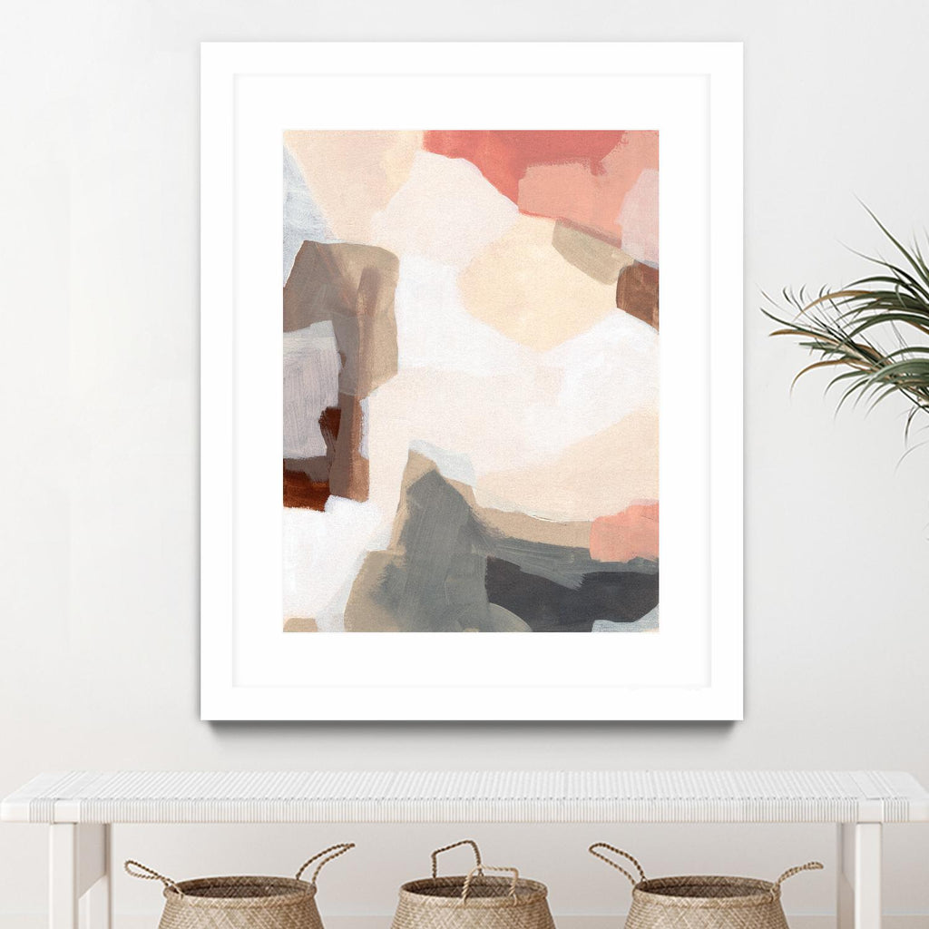 Mesa Prism I by June Vess on GIANT ART - pink abstract abstract