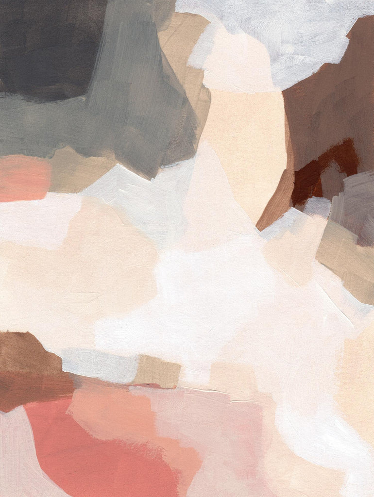 Mesa Prism II par June Vess sur GIANT ART - abstrait beige