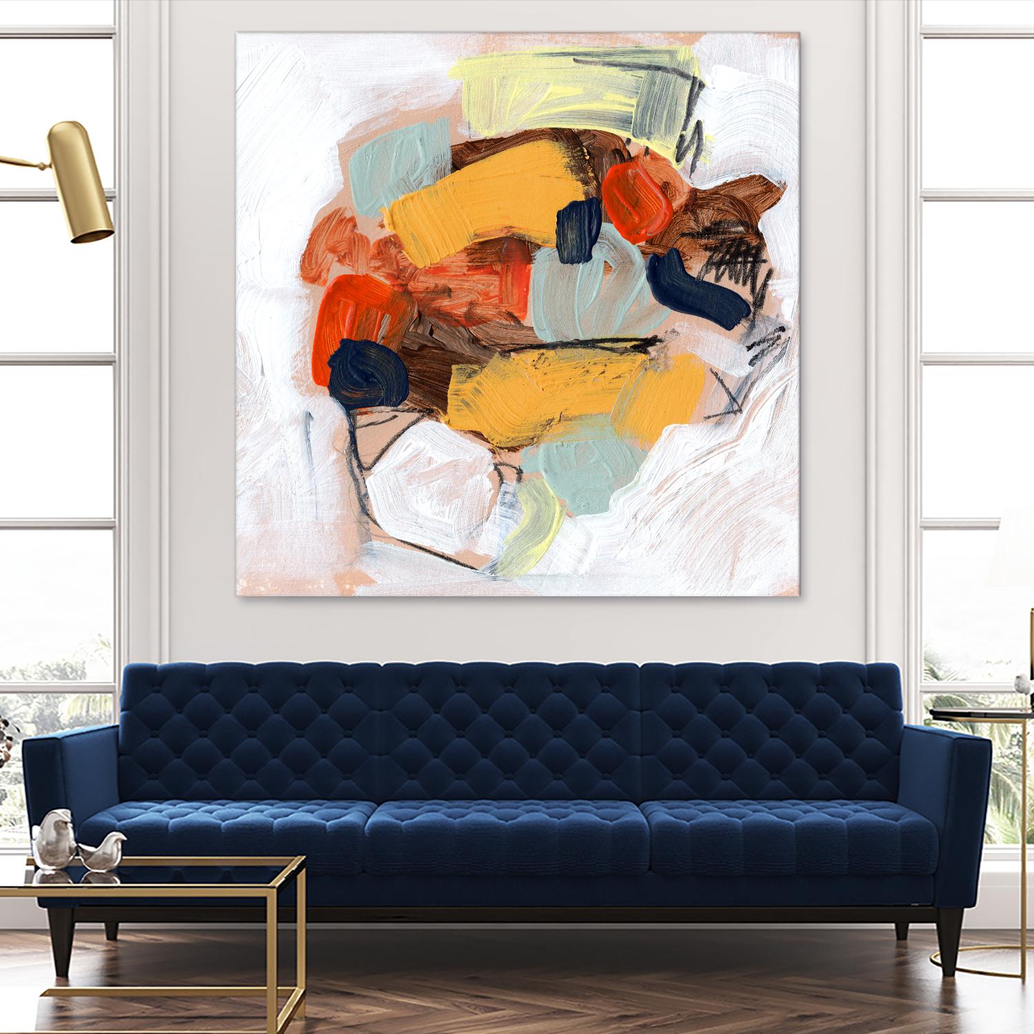 Lunchbox I by Jennifer Parker on GIANT ART - red abstract abstract 