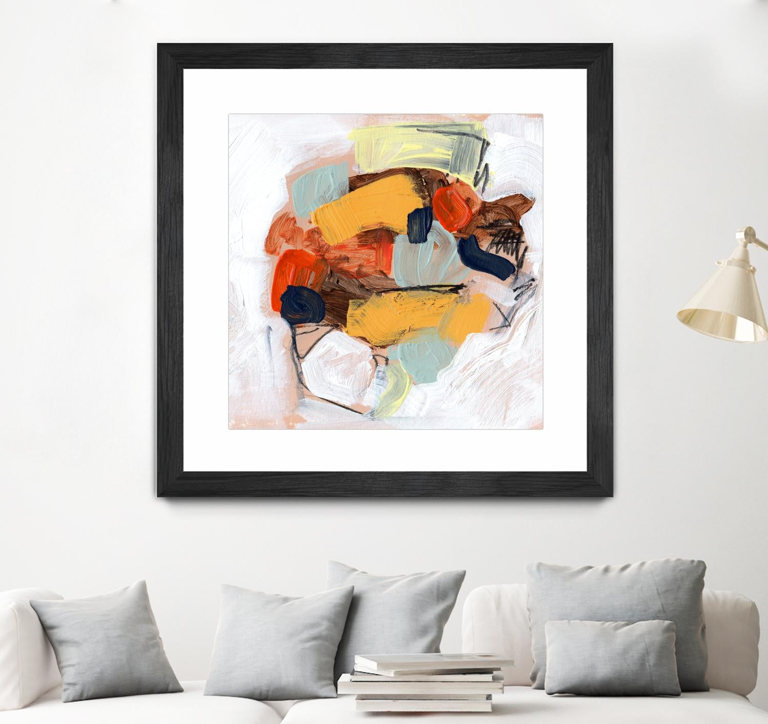 Lunchbox I by Jennifer Parker on GIANT ART - red abstract abstract 