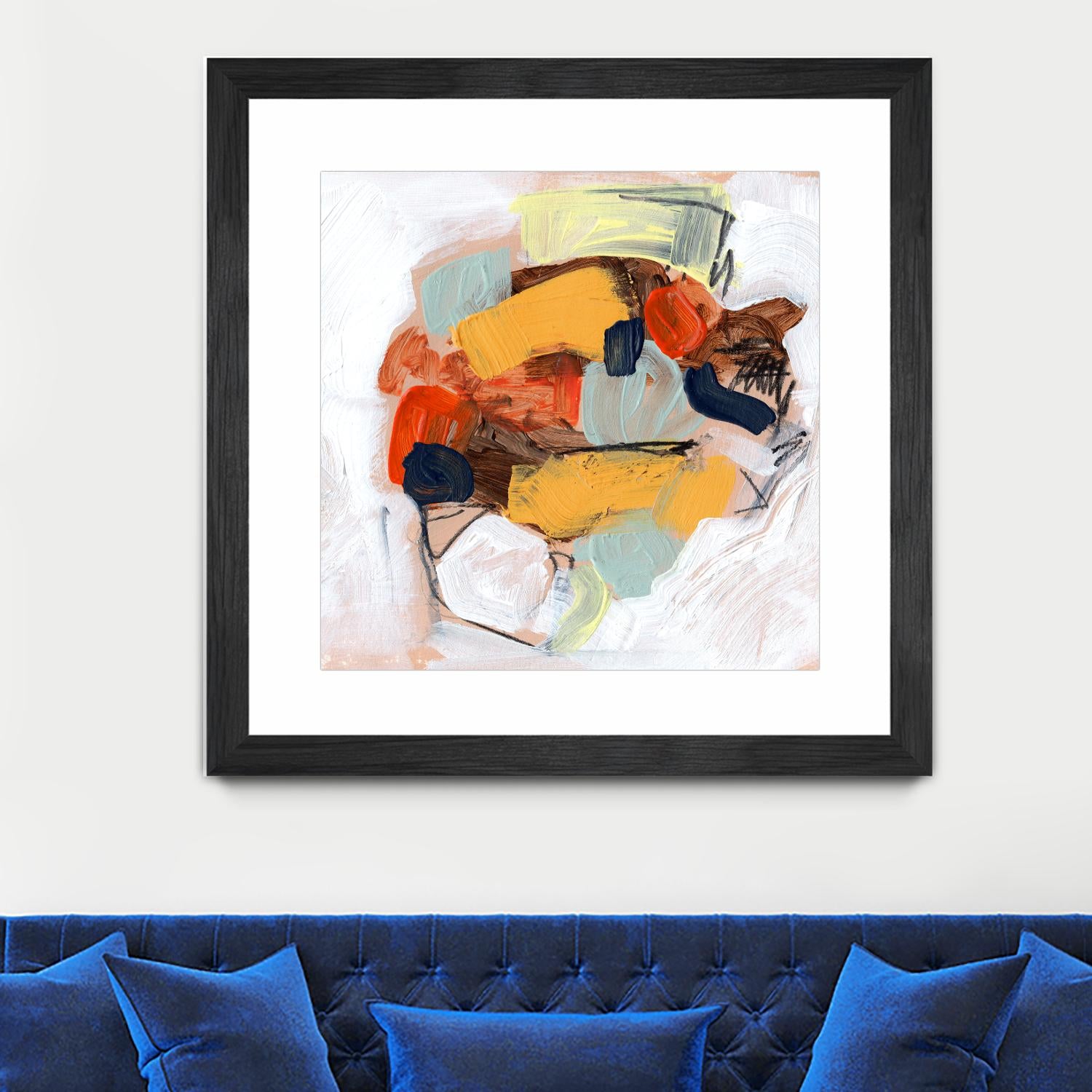 Lunchbox I by Jennifer Parker on GIANT ART - red abstract abstract 