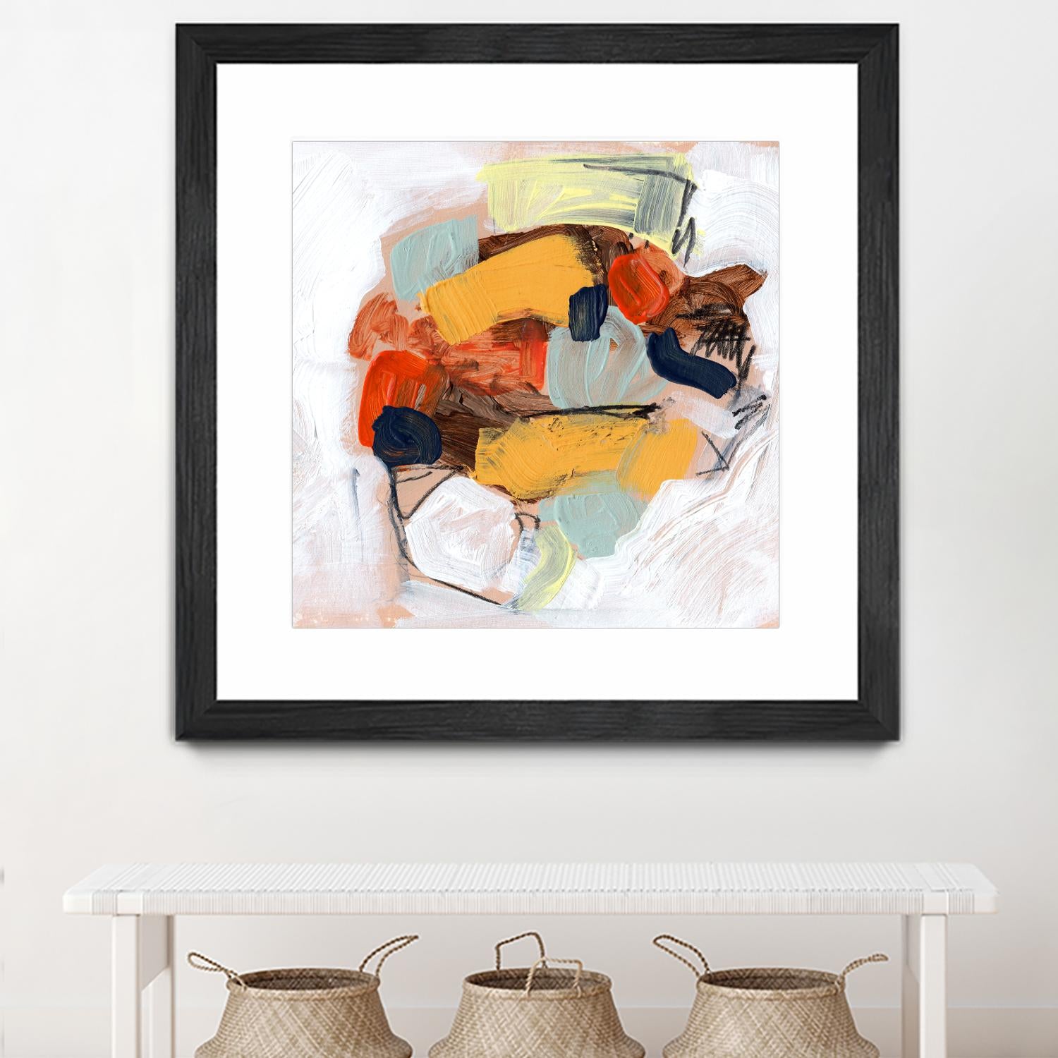 Lunchbox I by Jennifer Parker on GIANT ART - red abstract abstract 