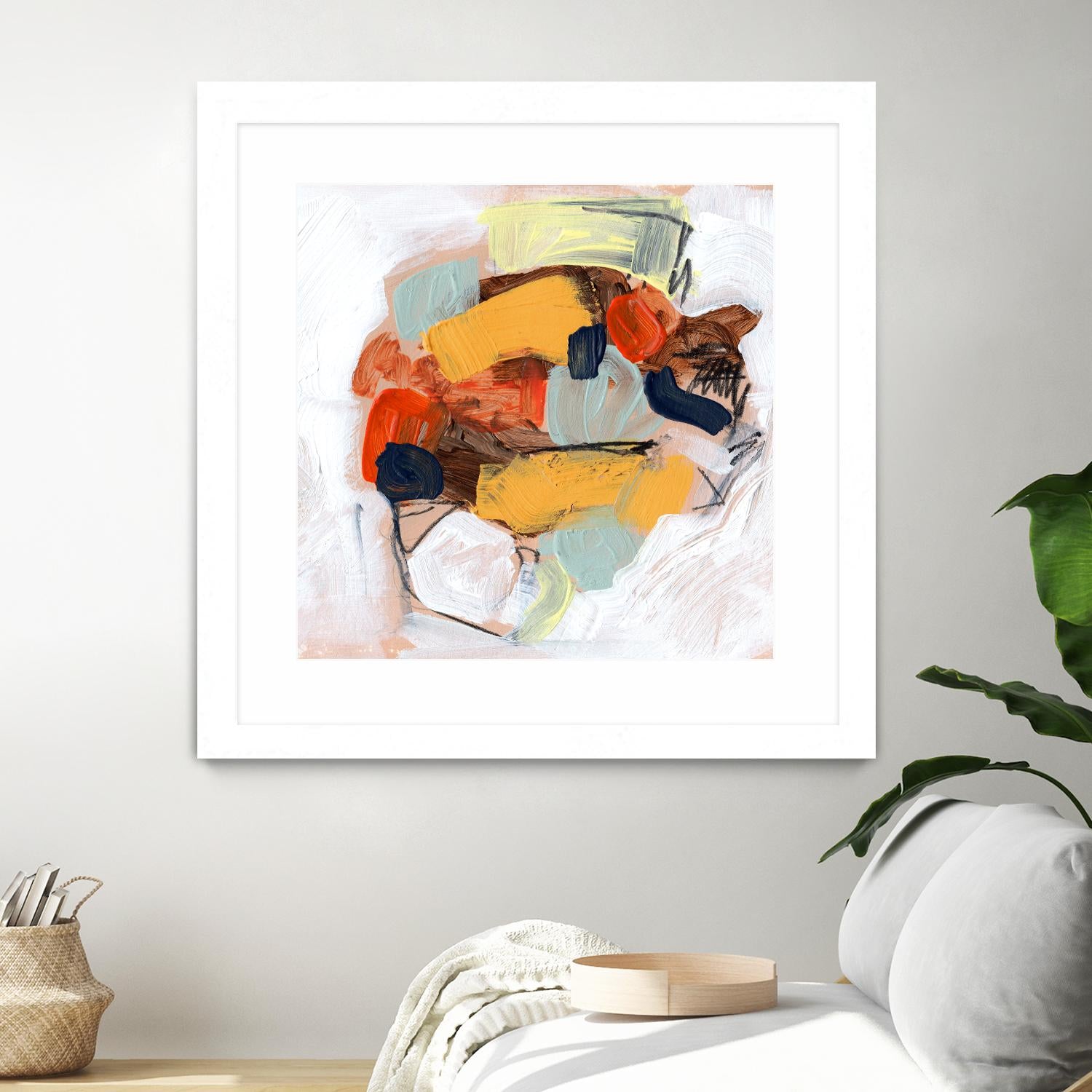 Lunchbox I by Jennifer Parker on GIANT ART - red abstract abstract 