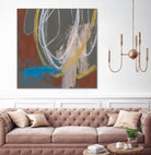 Re-Directed I by Jennifer Goldberger on GIANT ART - red abstract abstract 