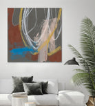 Re-Directed I by Jennifer Goldberger on GIANT ART - red abstract abstract 